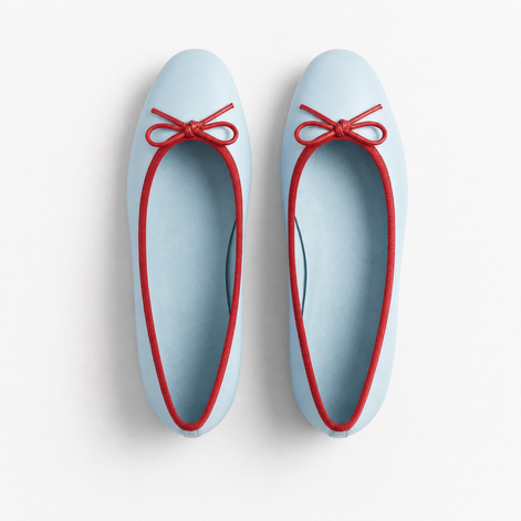 Ballerina Azzurra, vue de dessus