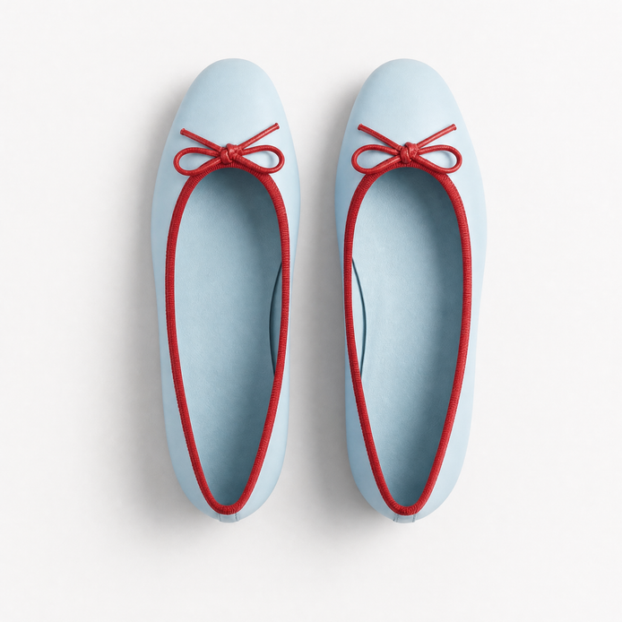 Ballerina Azzurra, vue de dessus