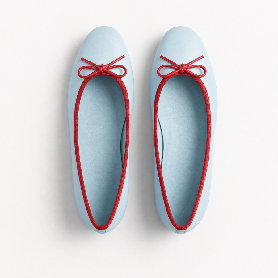Ballerina Azzurra, vue de dessus