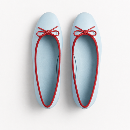 Ballerina Azzurra, vue de dessus