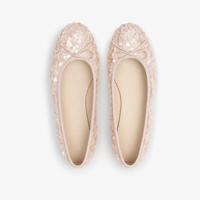 Ballerina Champagne, vue de dessus