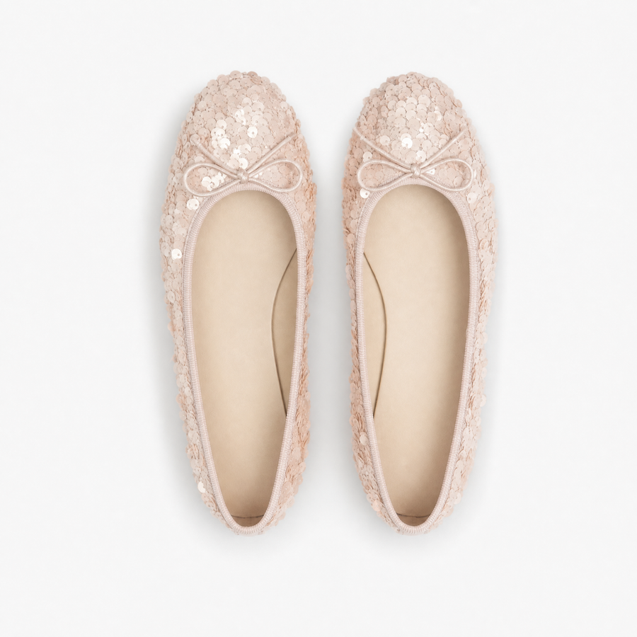 Ballerina Champagne, vue de dessus
