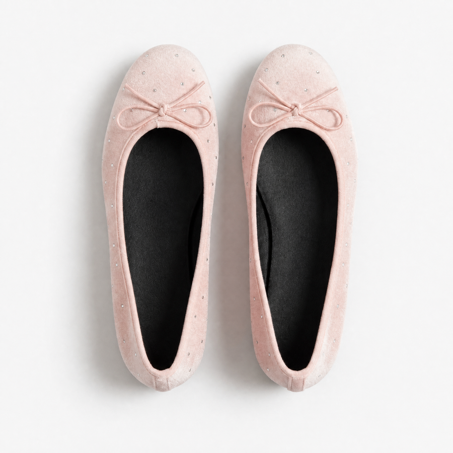 Ballerina Cipria, vue de dessus