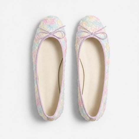 Ballerina Confetto, vue de dessus