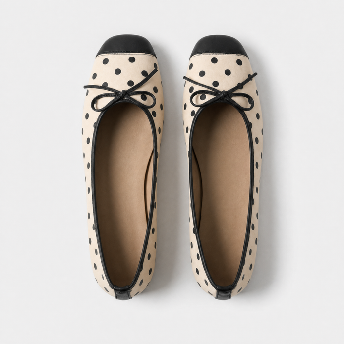 Ballerina Tartufo, vue de dessus