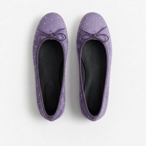Ballerina Viola, vue de dessus