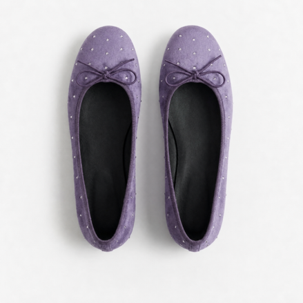 Ballerina Viola, vue de dessus