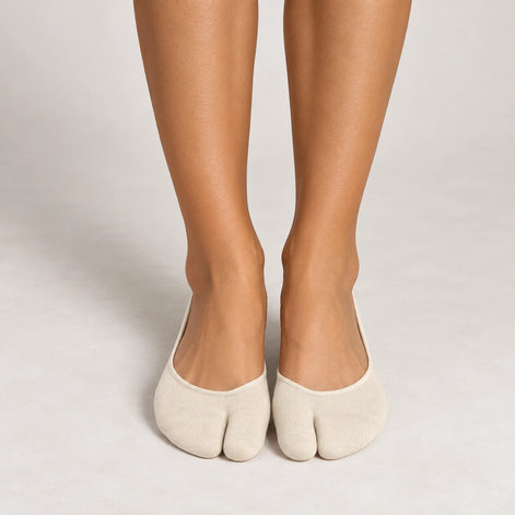 Calzini Tabi Invisibili beige